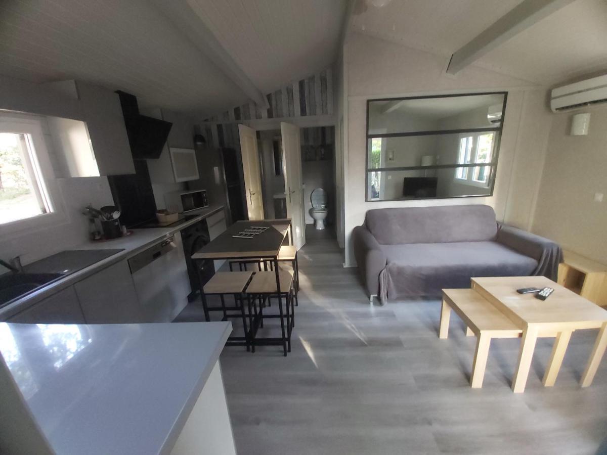 Chalet T3/Clim/Wifi/Pkg/Terrasse/15 Min Plages Villa La Teste-de-Buch Buitenkant foto