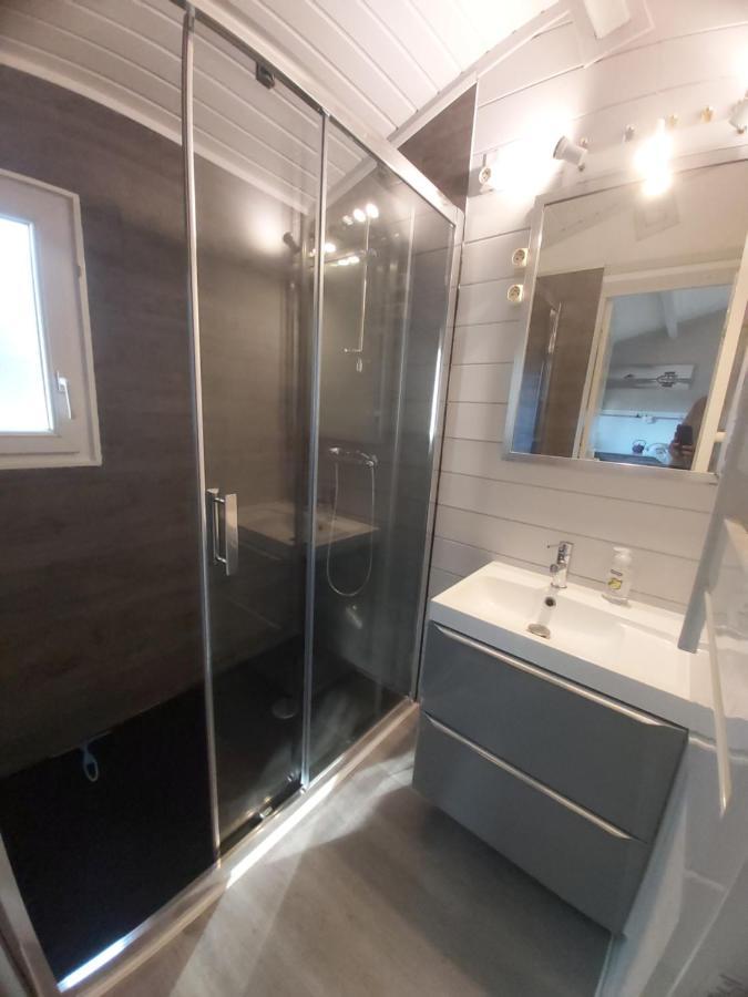 Chalet T3/Clim/Wifi/Pkg/Terrasse/15 Min Plages Villa La Teste-de-Buch Buitenkant foto